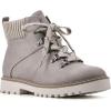 imageCLIFFS BY WHITE MOUNTAIN Womens Connie Cushioned LaceUp City Hiker Ankle BootIceFabric