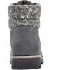 imageCLIFFS BY WHITE MOUNTAIN Shoes Pathfield Womens Laceup Hiker Style BootieCharcoalFabric