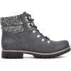 imageCLIFFS BY WHITE MOUNTAIN Shoes Pathfield Womens Laceup Hiker Style BootieCharcoalFabric
