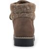imageCLIFFS BY WHITE MOUNTAIN Shoes Pathfield Womens Laceup Hiker Style BootieCognacSuedette