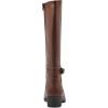 imageCLIFFS BY WHITE MOUNTAIN Womens Durra Cushioned Block Heeled Tall BootCognacBurnSmooth