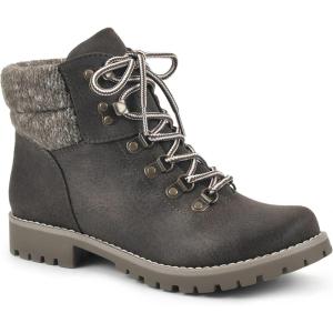 imageCLIFFS BY WHITE MOUNTAIN Shoes Pathfield Womens Laceup Hiker Style BootieOliveFabric