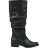 imageCLIFFS BY WHITE MOUNTAIN Womens Duration Cushioned Block Heeled Tall BootBlackBurnSmooth