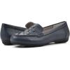 imageCLIFFS BY WHITE MOUNTAIN Womens Giver Cushioned Loafer FlatNavyTumbledSmooth