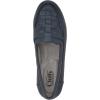 imageCLIFFS BY WHITE MOUNTAIN Womens Giver Cushioned Loafer FlatNavyTumbledSmooth
