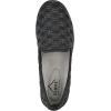 imageCLIFFS BY WHITE MOUNTAIN Womens Twisty Woven Moccasin Style Loafer FlatBlackFabric