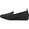 imageCLIFFS BY WHITE MOUNTAIN Womens Twisty Woven Moccasin Style Loafer FlatBlackFabric