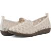 imageCLIFFS BY WHITE MOUNTAIN Womens Twisty Woven Moccasin Style Loafer FlatCreamFabric