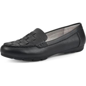 imageCLIFFS BY WHITE MOUNTAIN Womens Giver Cushioned Loafer FlatBlackTumbledSmooth