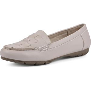 imageCLIFFS BY WHITE MOUNTAIN Womens Giver Cushioned Loafer FlatTaupeTumbledSmooth