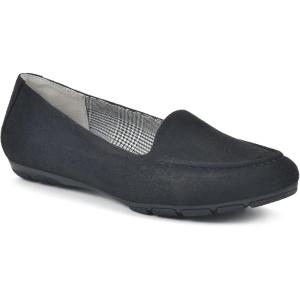 imageCLIFFS BY WHITE MOUNTAIN Womens Gracefully Tailored Loafer FlatBlackFabric