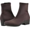 imageCLIFFS BY WHITE MOUNTAIN Womens Duriel Cushioned Block Heeled ShootieDk BrownStretch