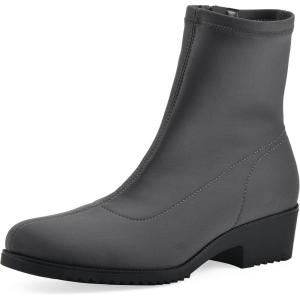 imageCLIFFS BY WHITE MOUNTAIN Womens Duriel Cushioned Block Heeled ShootieCharcoalStretch