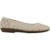 imageCLIFFS BY WHITE MOUNTAIN Womens Cariann Woven Ballet FlatEcruSmooth