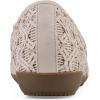 imageCLIFFS BY WHITE MOUNTAIN Womens Cariann Woven Ballet FlatLt PinkSmooth