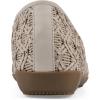 imageCLIFFS BY WHITE MOUNTAIN Womens Cariann Woven Ballet FlatLt TaupeSmooth