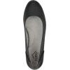 imageCLIFFS BY WHITE MOUNTAIN Womens Cindy Cushioned Ballet FlatBlackBurnishedSmooth