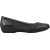 imageCLIFFS BY WHITE MOUNTAIN Womens Cindy Cushioned Ballet FlatBlackBurnishedSmooth