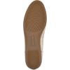 imageCLIFFS BY WHITE MOUNTAIN Womens Cindy Cushioned Ballet FlatPale GoldMetallicSmooth
