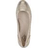 imageCLIFFS BY WHITE MOUNTAIN Womens Cindy Cushioned Ballet FlatPale GoldMetallicSmooth