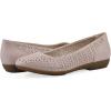 imageCLIFFS BY WHITE MOUNTAIN Womens Cindy Cushioned Ballet FlatPale PinkBurnished Smooth