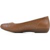 imageCLIFFS BY WHITE MOUNTAIN Womens Cindy Cushioned Ballet FlatTanBurnishedSmooth