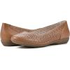 imageCLIFFS BY WHITE MOUNTAIN Womens Cindy Cushioned Ballet FlatTanBurnishedSmooth