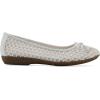 imageCliffs by White Mountain Womens Chelcy Cushioned Mesh Ballet FlatWhiteMeshFabric