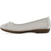 imageCliffs by White Mountain Womens Chelcy Cushioned Mesh Ballet FlatWhiteMeshFabric