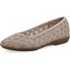 imageCLIFFS BY WHITE MOUNTAIN Womens Cariann Woven Ballet FlatLt TaupeSmooth