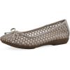 imageCliffs by White Mountain Womens Chelcy Cushioned Mesh Ballet FlatTaupeMeshFabric