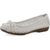 imageCliffs by White Mountain Womens Chelcy Cushioned Mesh Ballet FlatWhiteMeshFabric