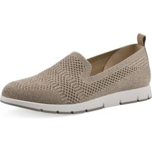 imageCLIFFS BY WHITE MOUNTAIN Womens Garren Knit SlipOn SneakerBronzeGlitterKnit
