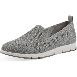 imageCLIFFS BY WHITE MOUNTAIN Womens Garren Knit SlipOn SneakerGreyGlitterKnit