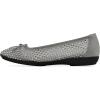 imageCLIFFS BY WHITE MOUNTAIN Womens Carlicia Cushioned Mesh Ballet FlatSilverFabric