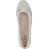 imageCLIFFS BY WHITE MOUNTAIN Womens Carlicia Cushioned Mesh Ballet FlatWhiteFabric