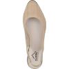imageCLIFFS BY WHITE MOUNTAIN Womens Memory Slingback Loafer FlatBeigeRaffia