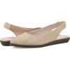 imageCLIFFS BY WHITE MOUNTAIN Womens Memory Slingback Loafer FlatBeigeRaffia