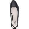 imageCLIFFS BY WHITE MOUNTAIN Womens Memory Slingback Loafer FlatBlackSmooth