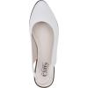 imageCLIFFS BY WHITE MOUNTAIN Womens Memory Slingback Loafer FlatWhiteSmooth
