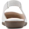 imageCLIFFS BY WHITE MOUNTAIN Womens Memory Slingback Loafer FlatWhiteSmooth