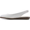 imageCLIFFS BY WHITE MOUNTAIN Womens Memory Slingback Loafer FlatWhiteSmooth