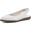 imageCLIFFS BY WHITE MOUNTAIN Womens Memory Slingback Loafer FlatWhiteSmooth