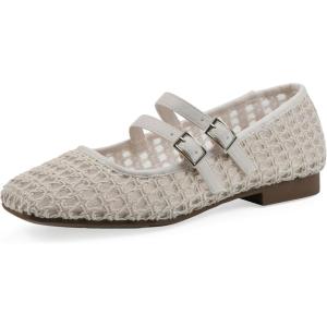 imageCLIFFS BY WHITE MOUNTAIN Womens Besnik Double Strap FlatEcruFabric