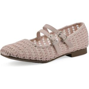 imageCLIFFS BY WHITE MOUNTAIN Womens Besnik Double Strap FlatLt PinkFabric