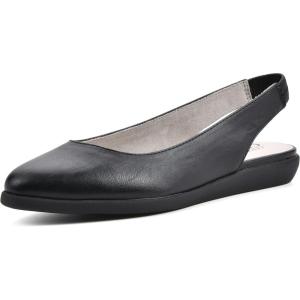 imageCLIFFS BY WHITE MOUNTAIN Womens Memory Slingback Loafer FlatBlackSmooth
