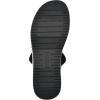imageCLIFFS BY WHITE MOUNTAIN Womens Hapley Strappy SandalBlackNubuck