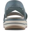 imageCLIFFS BY WHITE MOUNTAIN Womens Hapley Strappy SandalMidblueNubuck