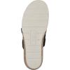 imageCLIFFS BY WHITE MOUNTAIN Womens Tinisha Strappy Cork Wedge SandalBlackEmbossed
