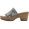 imageCLIFFS BY WHITE MOUNTAIN Womens Biancia Platform Slide SandalDenim BlueFabric